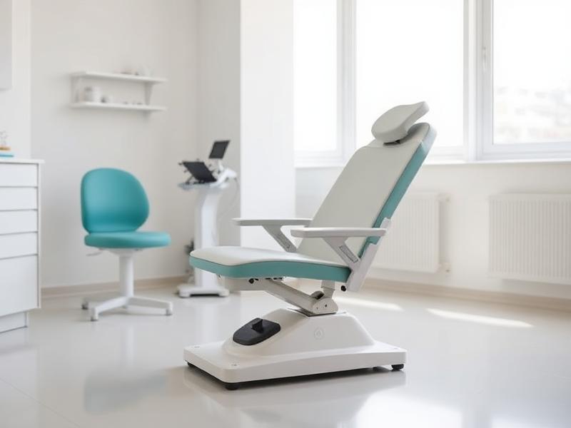The Emsella treatment chair in a bright clinic room at Scarborough Urology